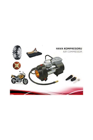 Metal Hava Kompresörü Profesyonel Işıklı Metal Gövde