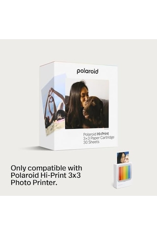 Polaroid Hi-print - Bluetooth Bağlantılı 3x3 Fotoğraf Boya-alt Yazıcı - 10 Fotoğraf Sayfası Dahil 9196 Diğer
