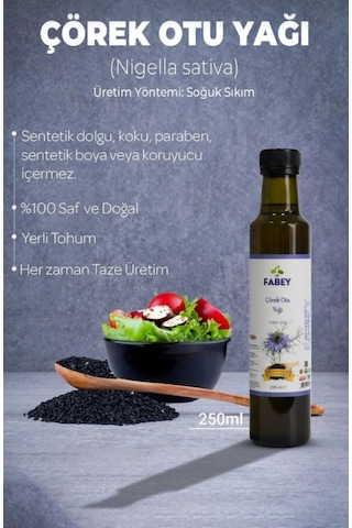 Esfabey Çörek Otu Yağı 250ml 250 ML