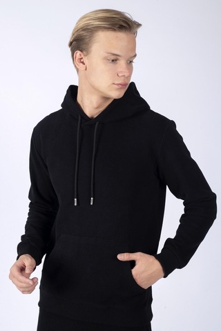 Zebrar Erkek Sweatshırt Siyah-16717-siyah Siyah