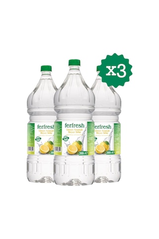 Ferfresh Beyaz Sirke 2 Lt Pet Limon Aromalı X 3 Adet