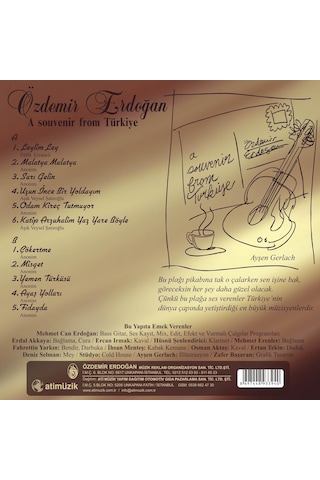 Özdemir Erdoğan - Gitarıma Türkü Öğrettim Plak