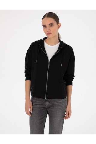 Pierre Cardin Kadın Siyah Hırka Örme 50314965-vr046 Siyah