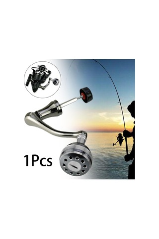 Suntek Olta Makarası Kolu Kavrama Yedek Parça Metal Gümüş-l