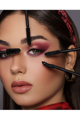 Cocosh She False Effect Suya Dayanıklı Siyah Maskara, Maksimum Hacim, Ayrık Kirpikler, Topaklanmaz, Mat Siyah - Siyah Diğer