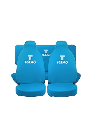 Tofaş Araca Uyumlu Turkuaz Oto Koltuk Kılıfı -araç Penye Koltuk Kılıfı Servis Kılıfı 4 Parça