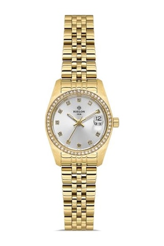 Ql156g-02sg Hislon Kol Saati 22 Mm / Gold Gri
