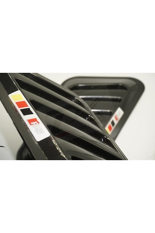 Audi Rs Logo Ön Kaput Glossy Black Air Flow Rüzgarlık