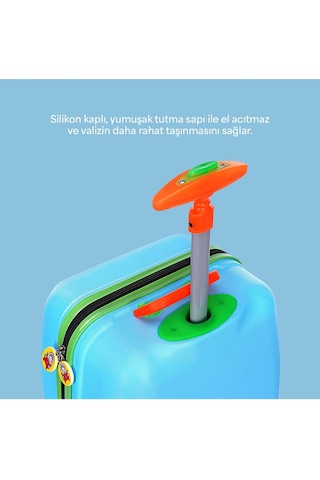 Wexta WX-411 Disney Serisi Erkek Çocuk Valizi - Mavi