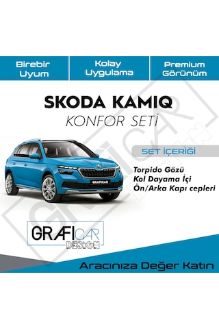 Skoda Kamiq Konfor Seti -Araç Içi Ses  Kumaş Kaplama