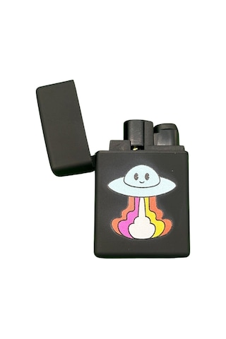 Zengaz Neşeli Ufo Siyah Çakmak