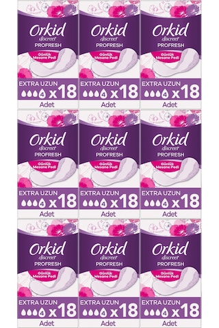 Orkid Mesane Pedi Extra Uzun 162 Adet