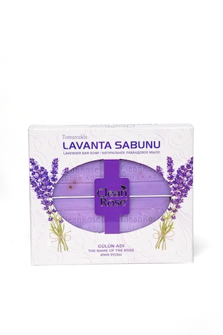 Clean Rose Tomurcuklu Lavanta Sabunu 4 x 80 G
