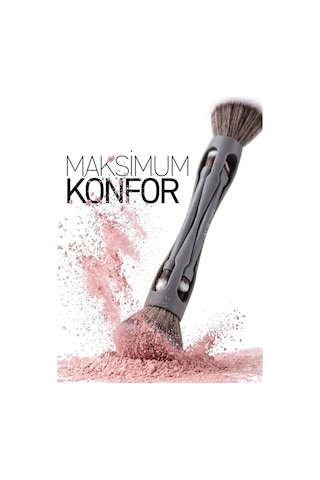 Çok Amaçlı 10'lu Makyaj Fırçası - 10 In 1 Multifunctional Makeup Brush