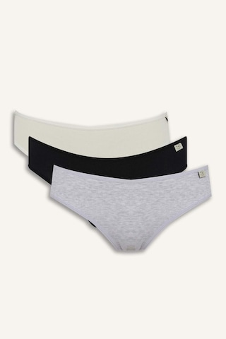 DeFacto Ribana 3'lü Askılı Brief Külot-Fall in Love D6404AX25SPGR93