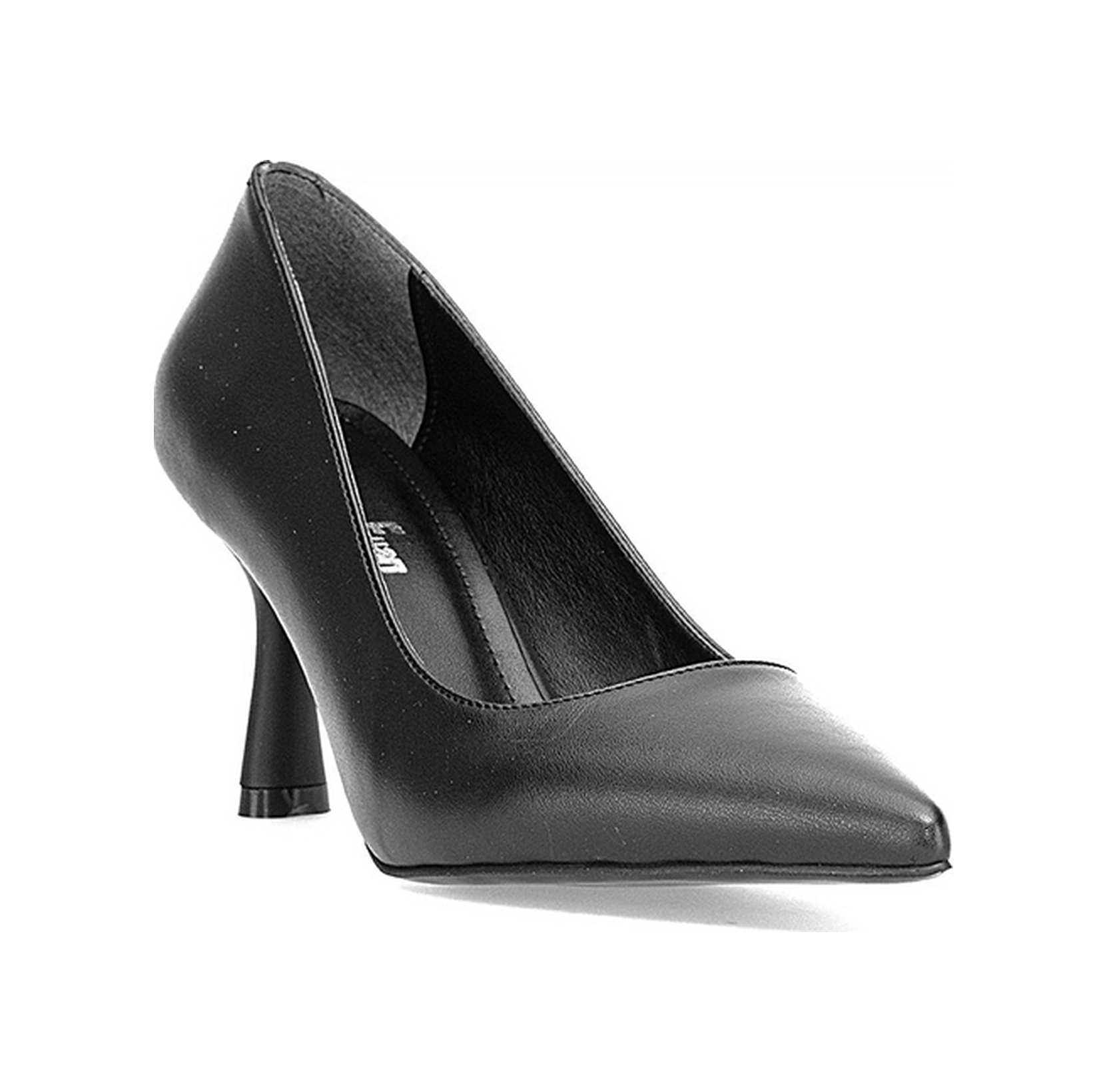 Elit 25kmst1184c Kadın Klasik Topuklu Ayakkabı Siyah Siyah