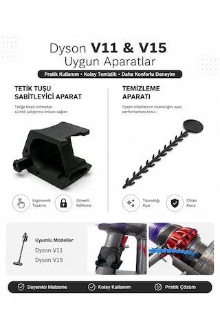 Tetik Tuşu Sabitleyici Ve Temizleme Aparatı V11 & V15 Uyumlu Diğer