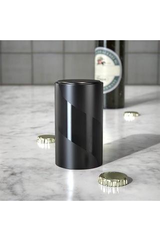 Fortunelane Otomatik Basma Açıcı: Gıda Kalitesi Abs Materyal, Manyetik Kapak Tutucu, Soda Ve Bira İçin Taşınabilir Açıcı