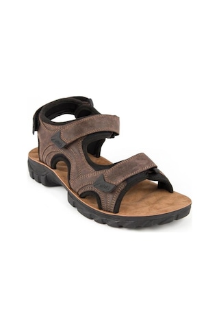 Muya Taurus 31322-004 Anatomik Taban Cırtlı Erkek Sandalet Kahve 40-45 001