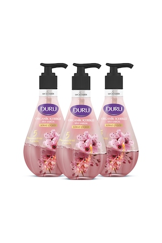 Organik Içerikli Kiraz Çiçeği Sıvı Sabun 3x500ml