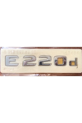 Mercedes Tip Yazısı E220d 2138175700