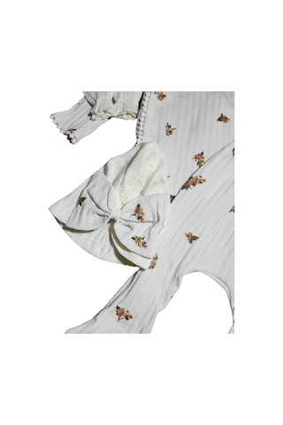 Yeni Koleksiyon Jakarlı Kız Bebek Organik Hastane Çıkışı Seti Çok Renkli