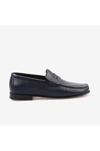 Kemal Tanca Gold Hakiki Deri Erkek Loafer Ayakkabı 21509 Lacivert