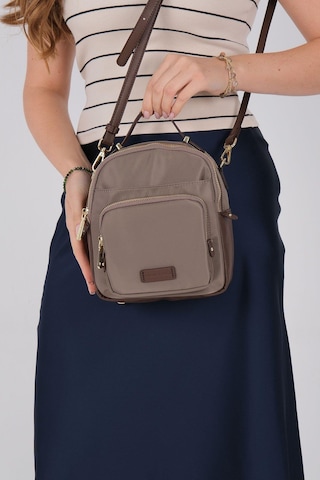 Silver Polo Sp1220-m206 Kadın Çapraz Çantası Kum Kum