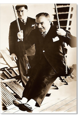 Cakasepetim Ulusal Egemenlik Ve Çoçuk Bayramı Atatürk Ahşap Mdf Tablo
