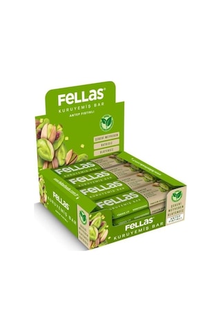 Antep Fıstıklı Kuruyemiş Bar 20g X 12 Adet