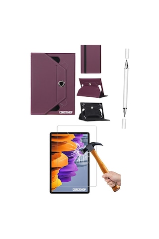 İpad Air 5. Nesil 2022 10.9 Uyumlu 3in1 Set Kılıf Kalem Ekran Koruyucu