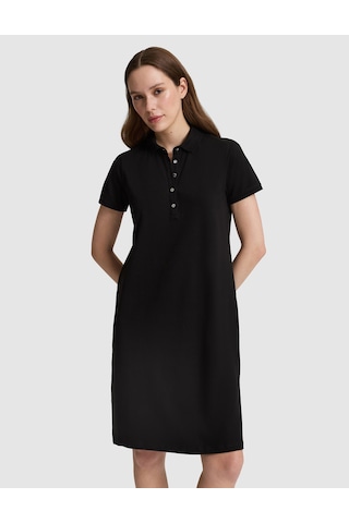 Pierre Cardin Kadın Siyah Elbise Örme 50326877-vr046