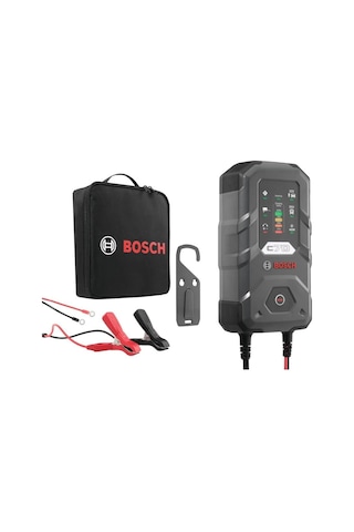 Bosch 12v-24v Şarj Redresörü Akü Şarj Cihazı Otomatik C70 12v-10 A / 24v-5 A Wet-jel-efb-agm