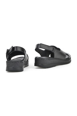 Ziya, Kadın Hakiki Deri Sandalet 1511051z036 Siyah 1511051z036 000 Siyah