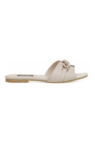 Nine West Over 3fx Nude Kadın Terlik 000000000101371031 Bej