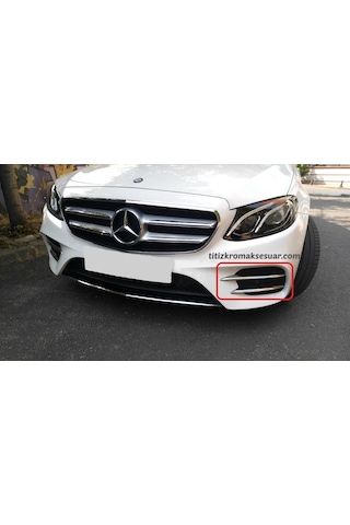 Mercedes W213 E Serisi Amg 17-20 Krom Sis Farı Çerçevesi Aks. 4P.