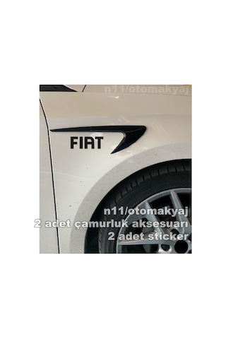 Fiat Egea Çamurluk Kapı Uyumlu Aksesuar Ve Markalı Sticker