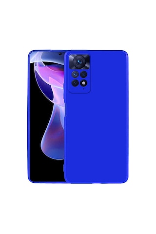 Case 4u Xiaomi Redmi Note 11 Pro 5g Kılıf Klasik Mat Renkli Yumuşak Premier Silikon Saks