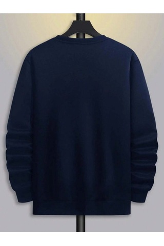 Startmore Men's Crew Neck Sweatshirt Loose Fit Men's Fashion Dream Maker Letter Graphic Long Sleeve Cas Çok Renkli