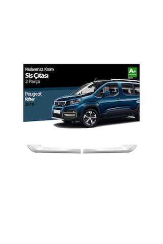 S-Dizayn  Peugeot Rifter Krom Sis Çıtası 2 Prç 2019 Üzeri