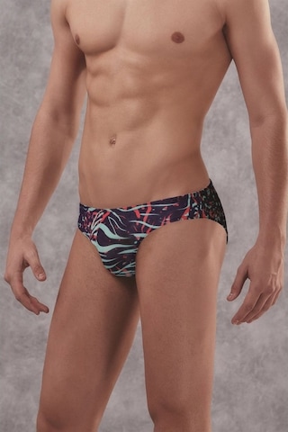 Doreanse Erkek Zebra Baskılı Külot Slip 1409