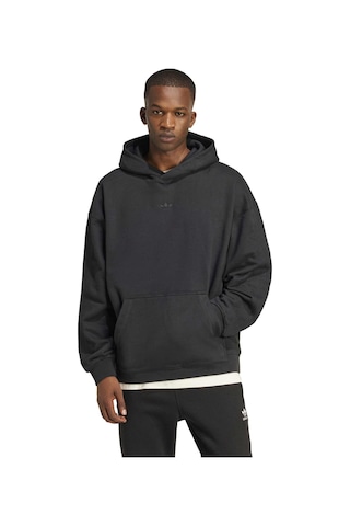 Black Adidas Erkek Günlük Kapşonlu Sweatshirt P Ess Hd Jc9572 Siyah
