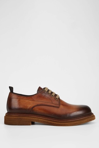 Exton Erkek Hakiki Deri Taba Casual Ayakkabı 994 9253 Erk Ayk K23/24 Lıght Brown Kahverengi