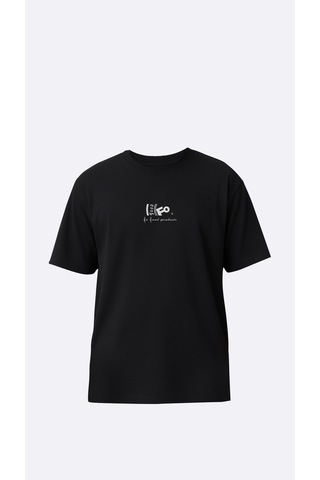 Eclipse Oversize T-shirt Siyah