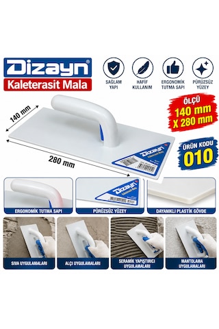 Dizayn Kaleterasit Mala 140 Mm X 280 Mm Ürün Kodu : 010