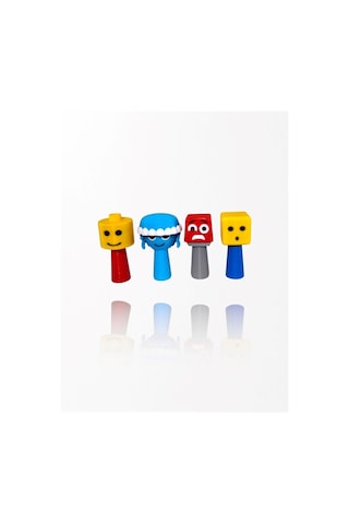 Sprunki 4 Adet Kaliteli Yeni Figür 7 Cm Lego Guys, Jellyfish Aurelia , Mr.panic 4   Pcs