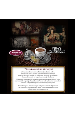 Tuğba Kuruyemiş Türk Kahvesi Metal Kutu 250 Gr