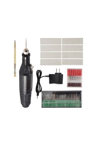 Elektrikli Gravür Kalemi, Metal Cam Abd Fişi İçin Gravür Alet Seti