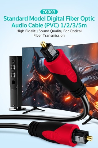 Tv, Soundbar, Ve Amfi, Ps5, Xbox Uyumlu Kare Port Optik Ses Kablosu 1metre