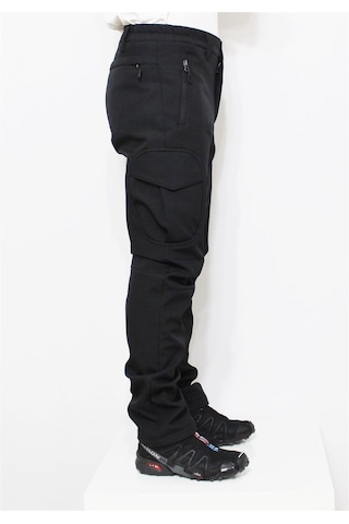 Mudwill Softshell Kargo Cepli Kışlık Erkek Pantolon-siyah 300201 Siyah